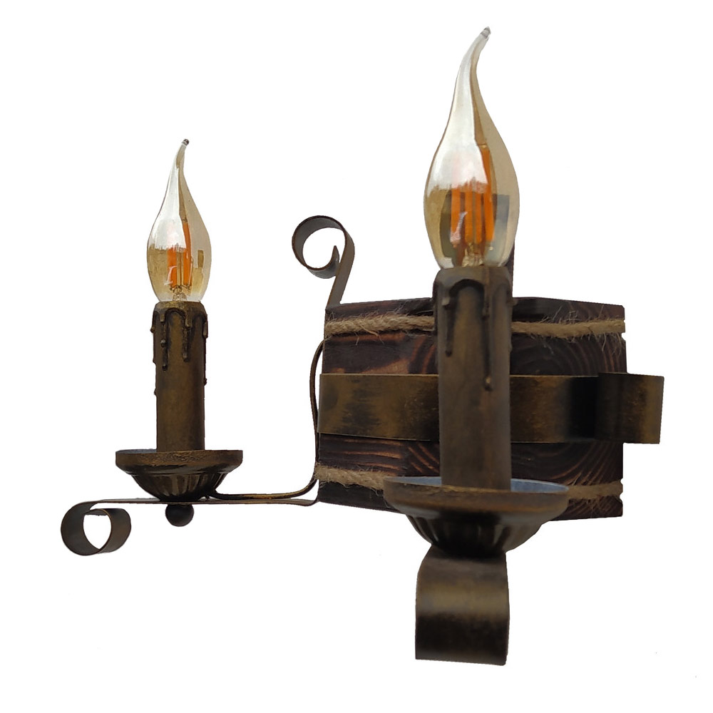 Изображение Бра SVET LPR-20103/2W коричневый
