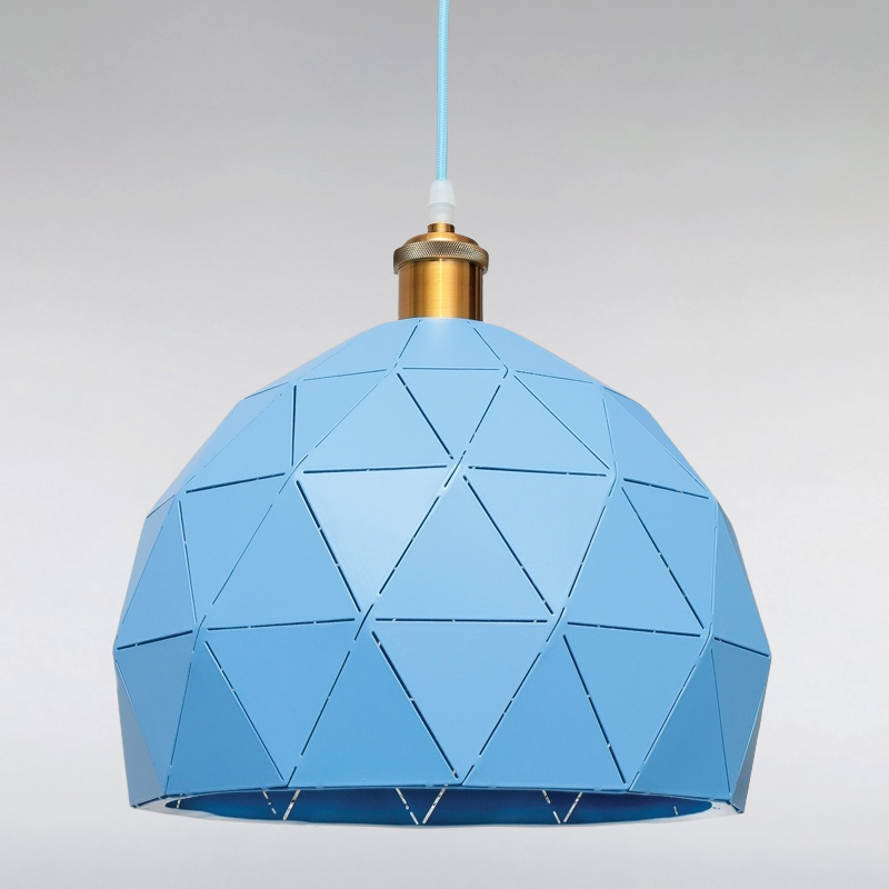 Изображение люстры LS-15053 BLUE голубая