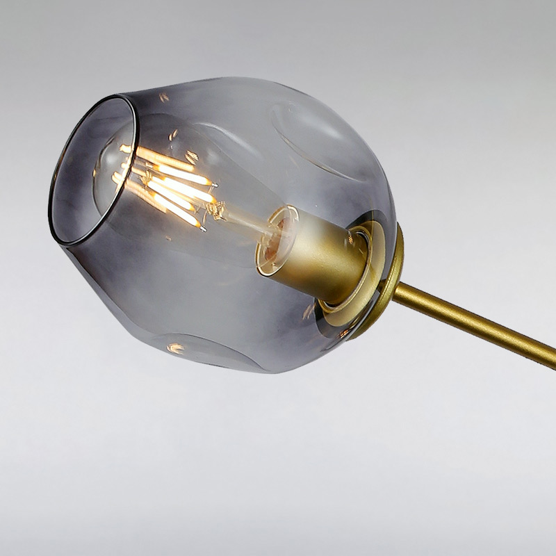 Изображение люстры LS-15226-3 GD+BK золото