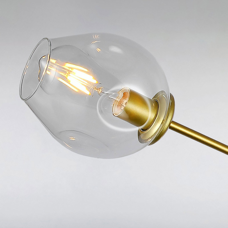 Изображение люстры LS-15226-3 GD+CL золото