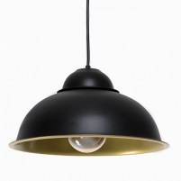 Изображение  Люстра потолочная Atmolight Bell P360 Черный с золотом (1376)