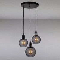 Изображение люстры LS-14024/3 BK черная