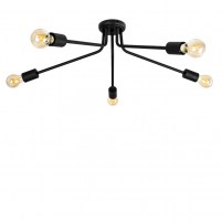 Изображение светильника Attic L-5 C400 Black Черный (1499)