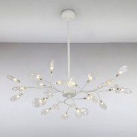 Изображение люстры LS-14663-27 WH+CL белая