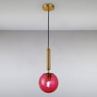 Изображение люстры LS-14838-1 RD красная