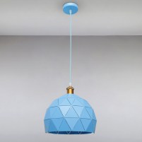 Изображение люстры LS-15053 BLUE голубая