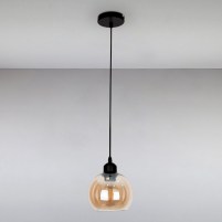 Изображение люстры LS-15074-1 BR коричневая