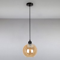 Изображение люстры LS-15075-1 BR коричневая