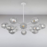Изображение люстры LS-15178-12 WH+CL белая