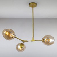 Изображение люстры LS-15226-3 GD+BR золото