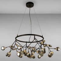 Изображение люстры LS-15231-36 BK+BK черная