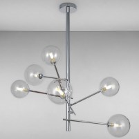 Изображение люстры LS-16095/6 CR+CL хром
