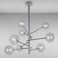 Изображение люстры LS-16095/8 CR+CL хром