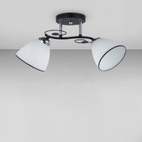 Изображение люстры SC-10138/2 CR+BK 450*180*240 черный + хром