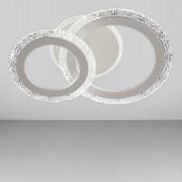 Изображение люстры LED SVET SC-3119/1+1C WH 3000-6500K 42W+14W 380*260*120 белая