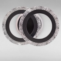 Изображение люстры LED SVET SC-3119/2C BK 3000-6500K 36W+12W 290*200*120