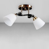 Изображение люстры SH-67472/2A AB+BK 460*150*230 E27 бронза + черный