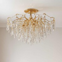 Изображение люстры SL-5102/6+2 FG D600*H500 E27 золото