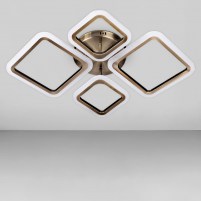 Изображение люстры LED SVET SL-5331/2+2 AB 96W DIMMER 3000-6000 H130*L700*W510 бронза