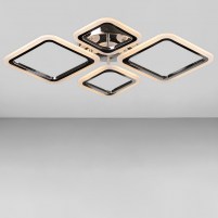 Изображение люстры LED SVET SL-5331/2+2 CR 96W DIMMER 3000-6000 H130*L700*W510 хром