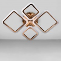 Изображение люстры LED SVET SL-5331/2+2 FG 96W DIMMER 3000-6000 H130*L700*W510 золото