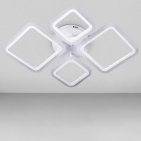 Изображение люстры LED SVET SL-5331/2+2 WT 96W DIMMER 3000-6000 H130*L700*W510 белый