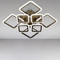 Изображение люстры LED SVET SL-5331/4+4 AB 192W DIMMER 3000-6000 H140*L600*W610 бронза