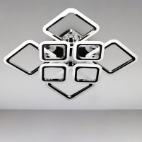 Изображение люстры LED SVET SL-5331/4+4 CR 192W DIMMER 3000-6000 H140*L600*W610 хром