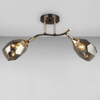 Изображение люстры SR-K2105/2 CF+FGD L540*W180*H260 черный + золото