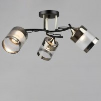 Изображение люстры SVET SR-K2174/3 BK+AB D580*H250 E27 черный + бронза 