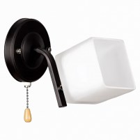 Изображение Бра SVET SR-N3502/1W BK+CH L210*W120*H160 черный + хром