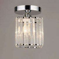 Избражение люстры SR-N3895/1H хром, плафон прозорий