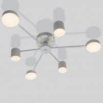 Изображение люстры LED SVET SY-7800/6 WH 800*130 72W PULT DU белая