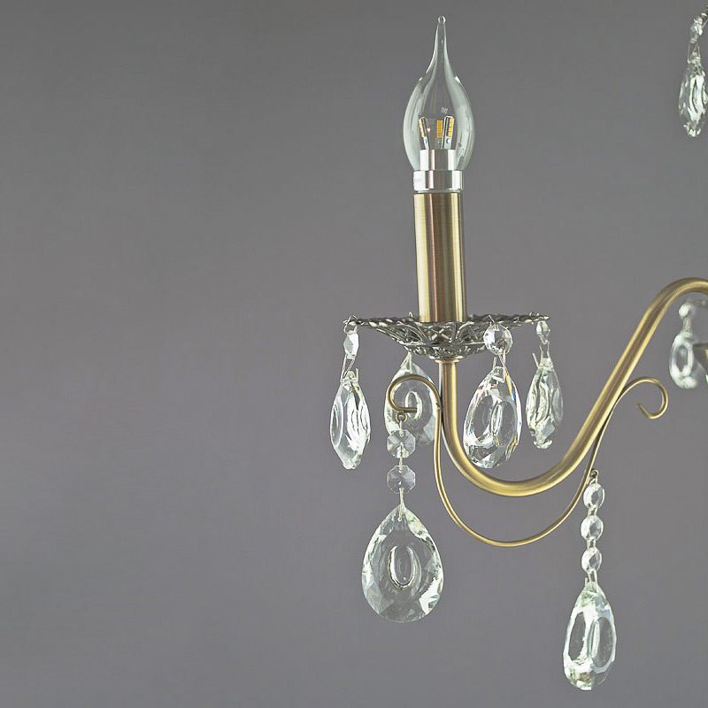 Изображение люстры SW-11610A/3 AB бронза