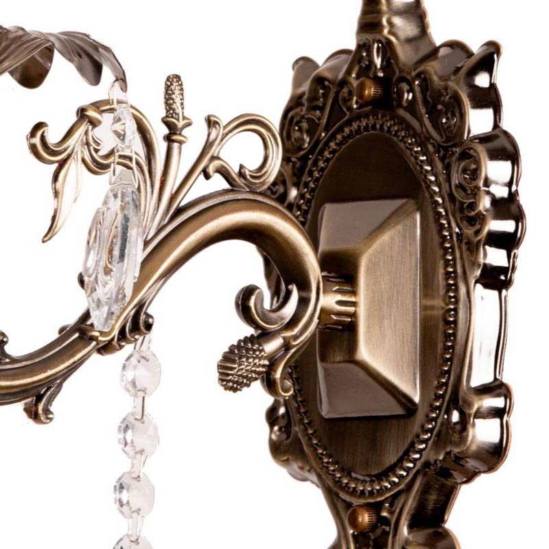 Фото бра SH-16065/1W AB бронза Изображение бра SH-16065/1W AB бронза