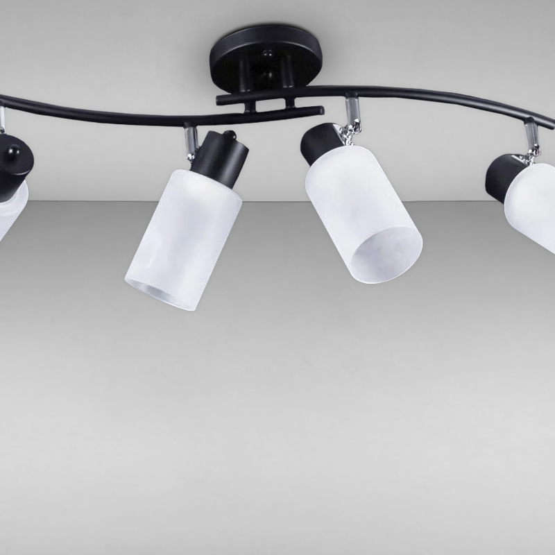 Изображение люстры SH-16472/4 BK+CR черный + хром