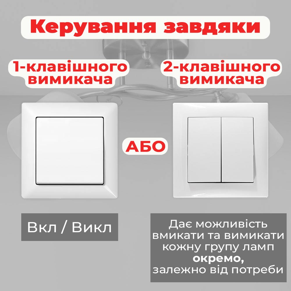 Изображение люстры SH-67419/2 AB 450*150*220 E27 бронза