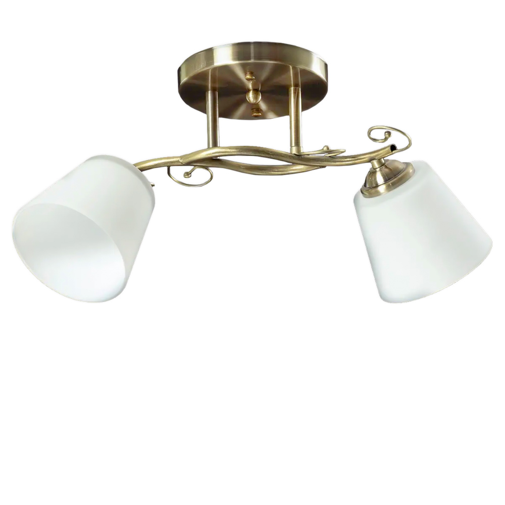 Изображение люстры SH-67419/2 AB 450*150*220 E27 бронза