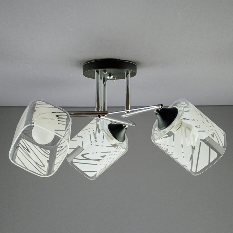 Изображение люстры SR-13694/3 CR+BK  хром