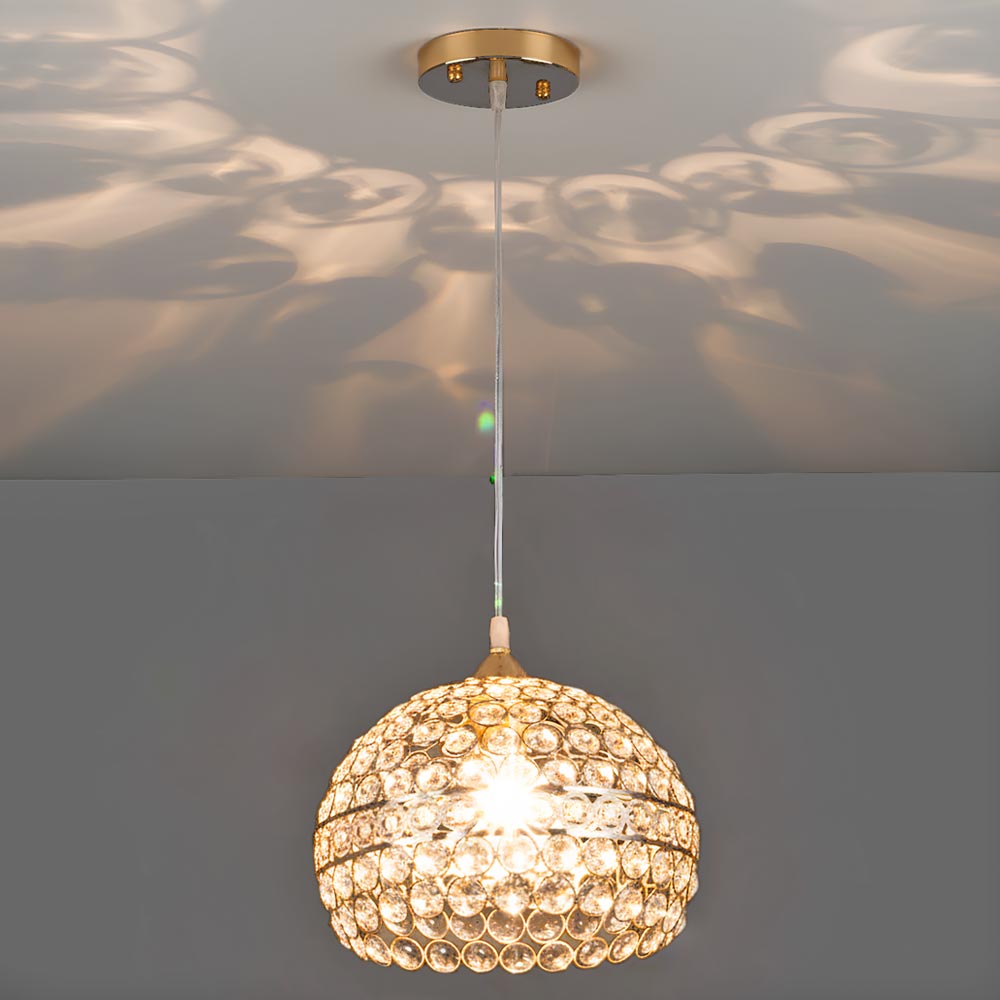 Изображение люстры SVET SR-E1543/1H FG D230*H850 E27 золото