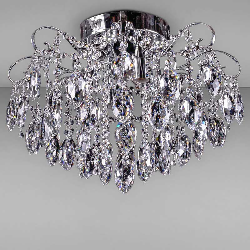 Изображение люстры SVET SR-E1626/4+4 CR D540*H400 E27+LED хром