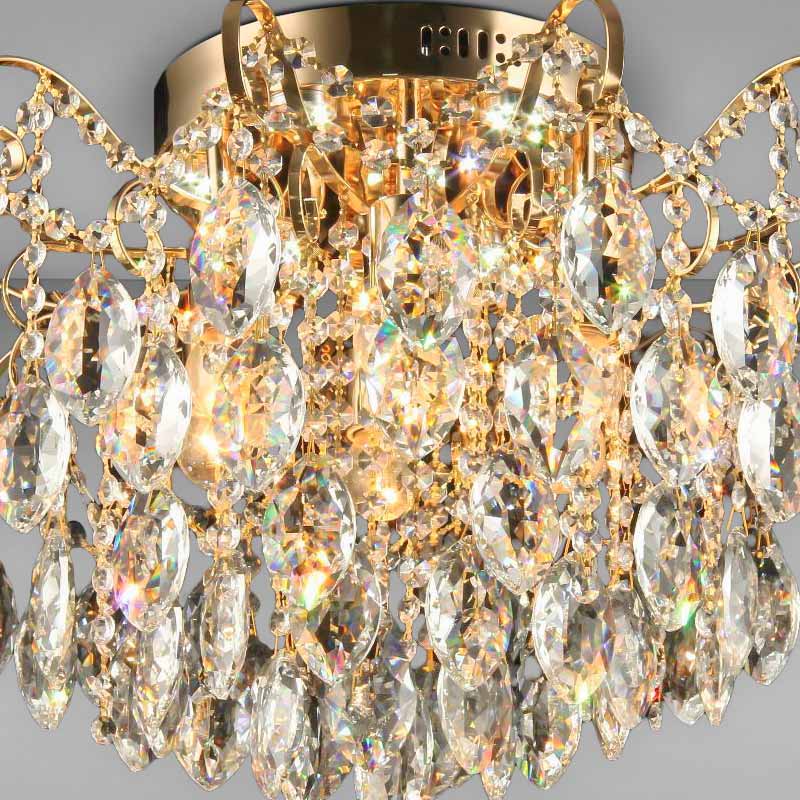 Изображение люстры SVET SR-E1626/6+6 FG D640*H450 E27+LED золото