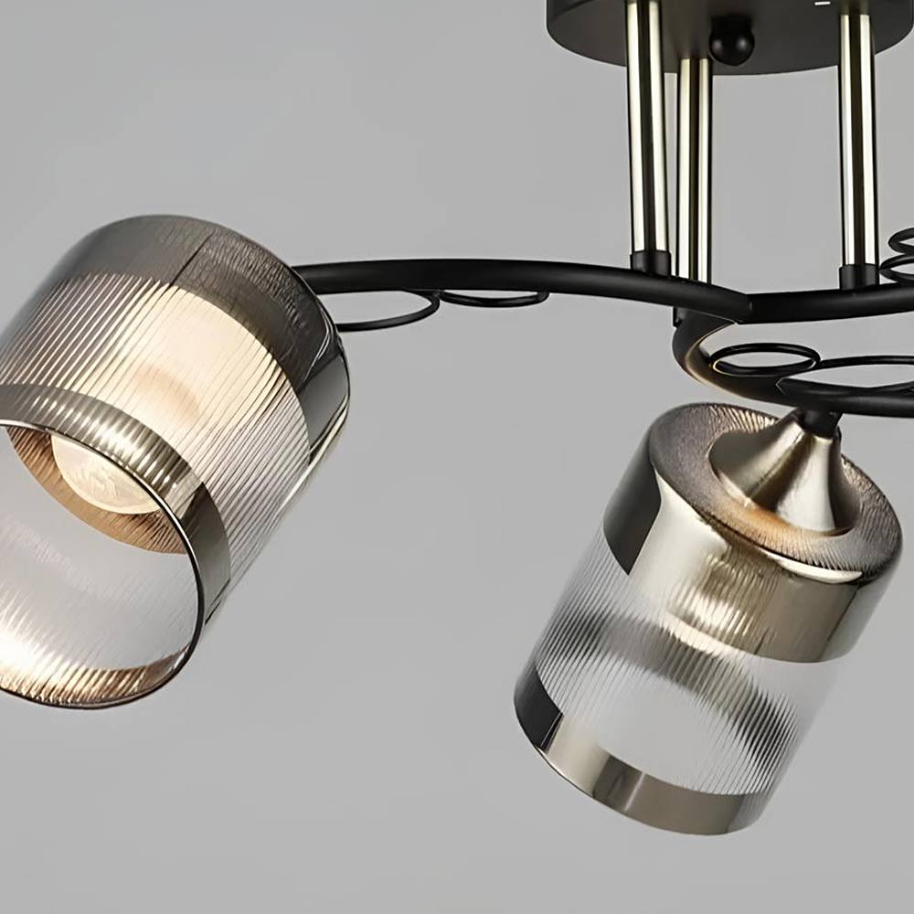 Изображение люстры SVET SR-K2174/3 BK+AB D580*H250 E27 бронза + черный