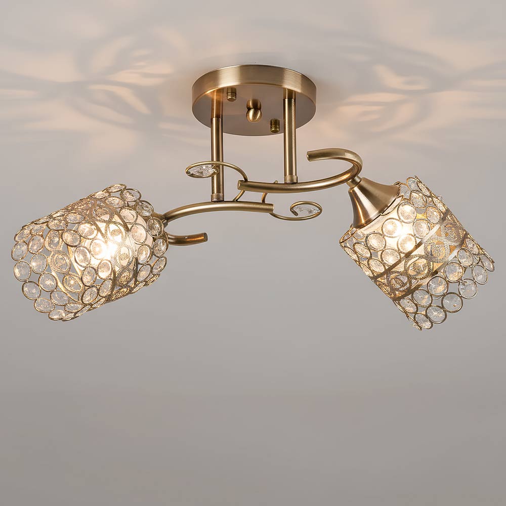 Изображение люстры SVET SR-N2710/2 AB L460*W200*H240 бронза