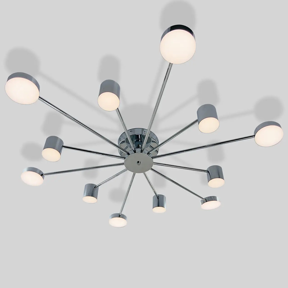 Изображение люстры LED SVET SY-7800/12 CR 1200*130 144W PULT DU хром