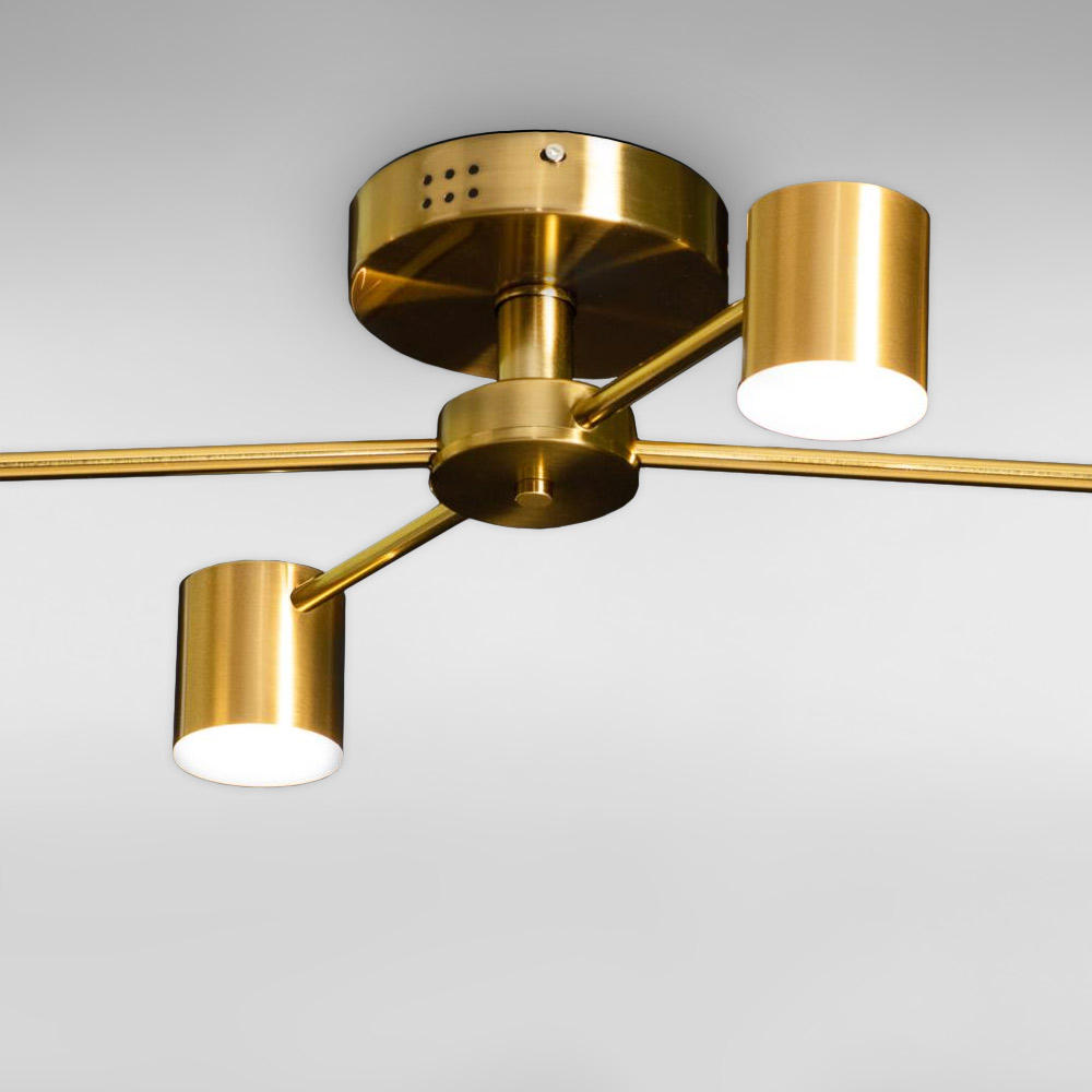 Изображение люстры LED SVET SY-7800/4 CP 800*130 48W бронза