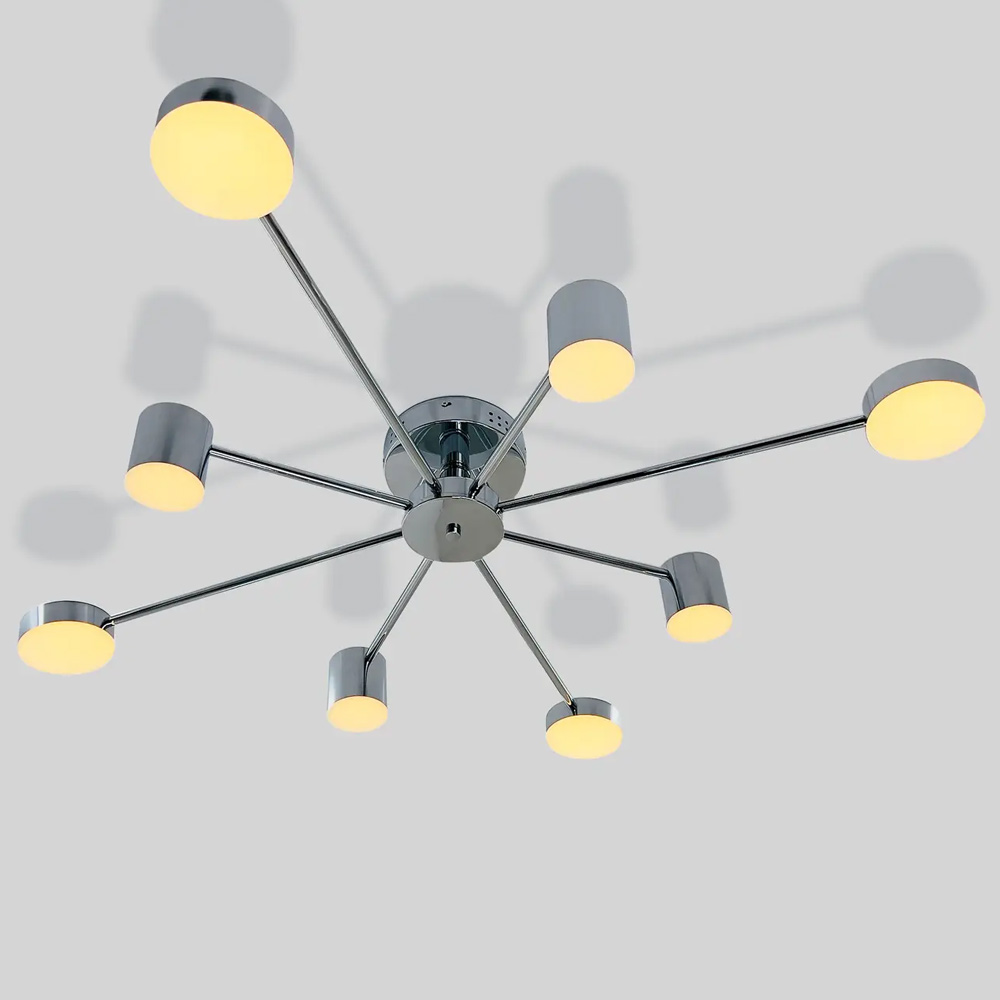 Изображение люстры LED SVET SY-7800/8 CR 1000*130 96W PULT DU хром