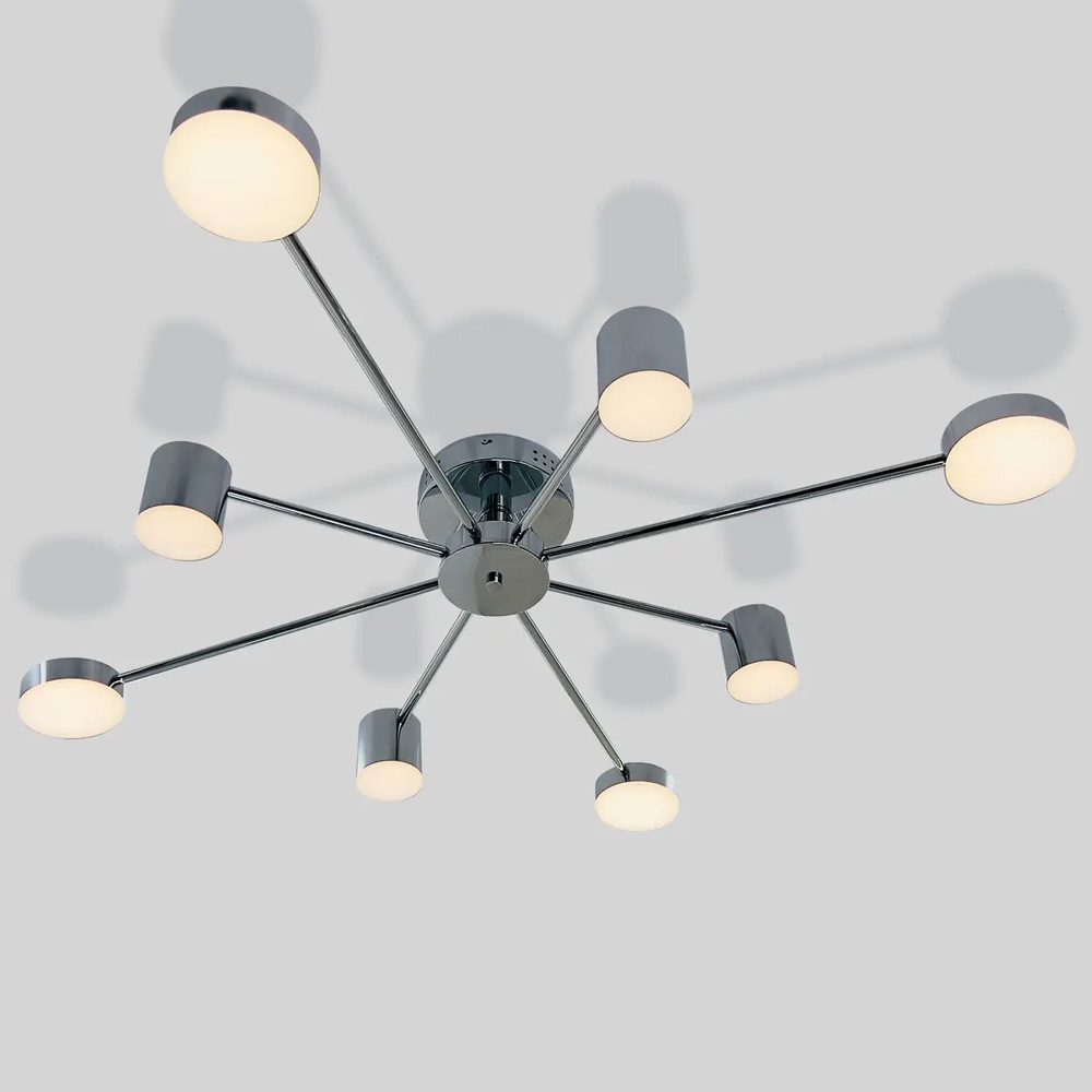 Изображение люстры LED SVET SY-7800/8 CR 1000*130 96W PULT DU хром